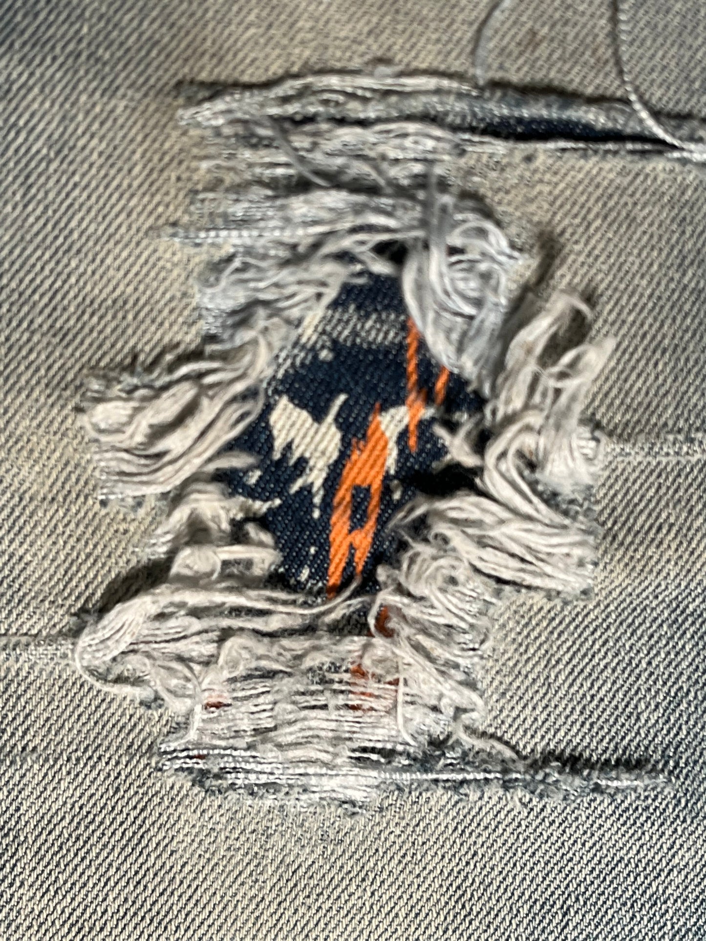 Orange and Denim Camo (Pretty Patches)