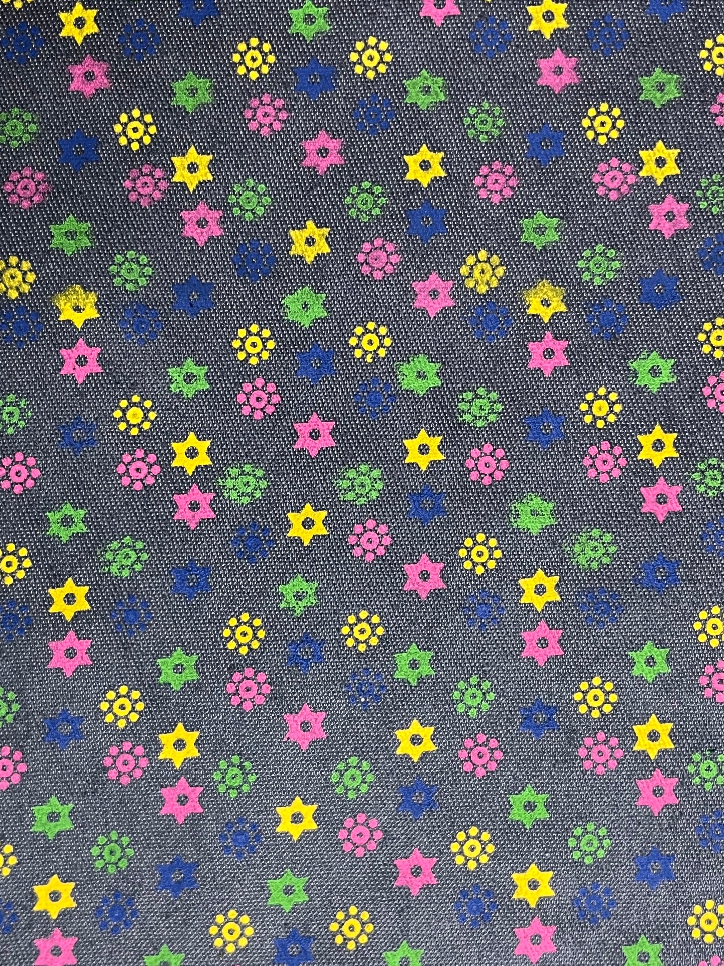 Wheel of Stars Denim (Pretty Patches)