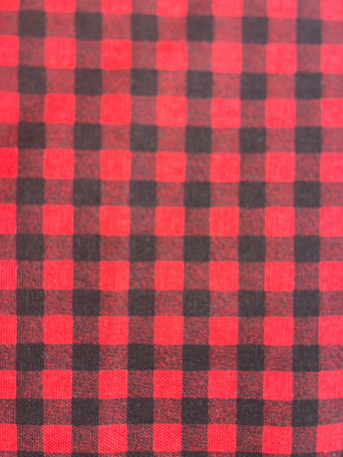 Red and Black Check