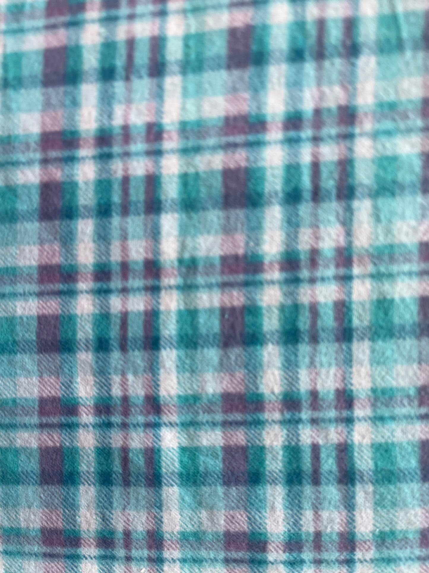 Turquoise Plaid
