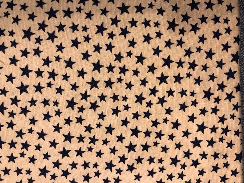 Navy Blue Stars