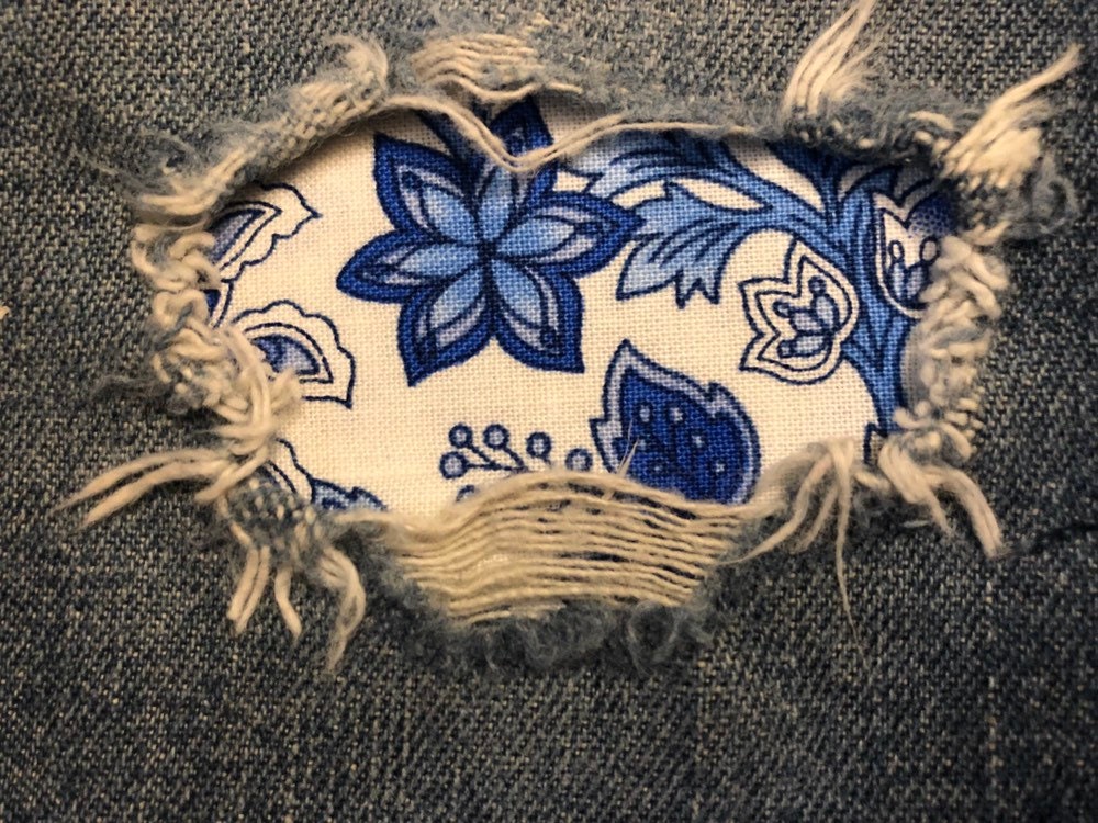 Peacocks in Blue