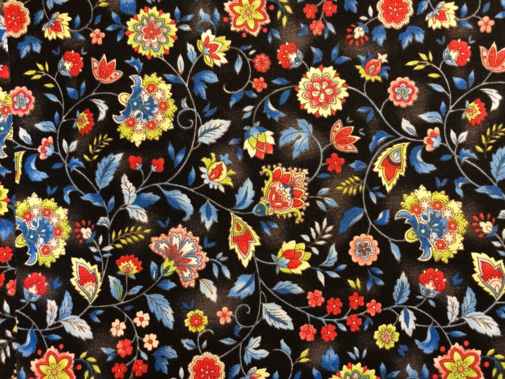 Paisley Wonder in Navy Blue