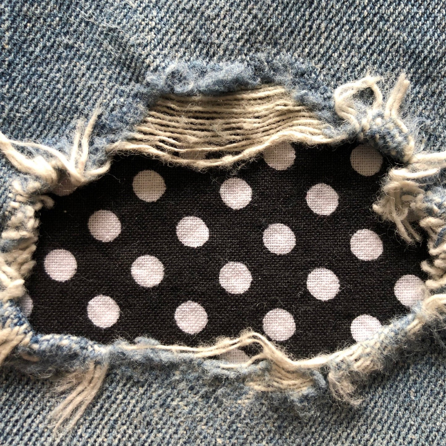 Black Polka Dot