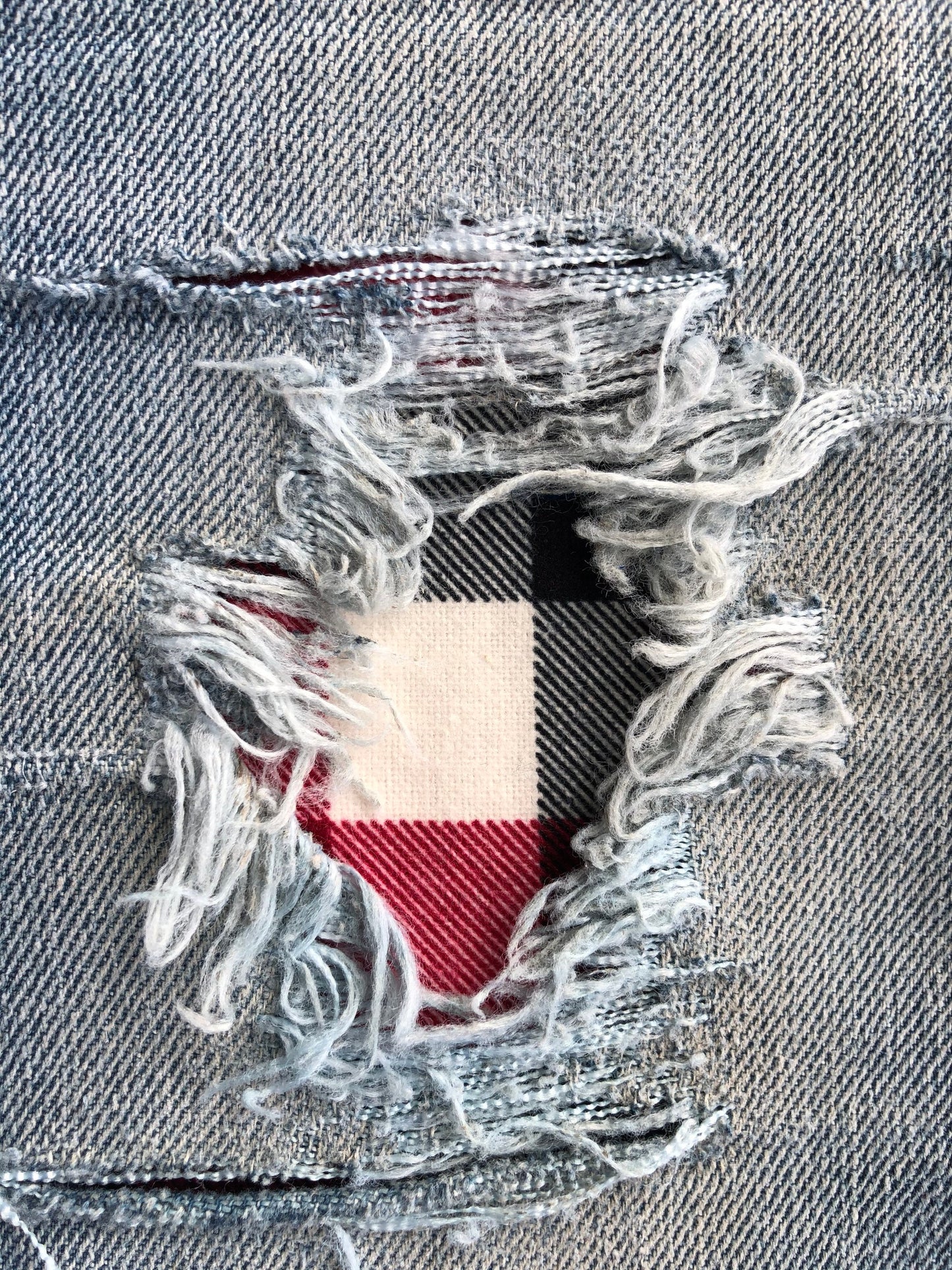 Red, White & Black Plaid