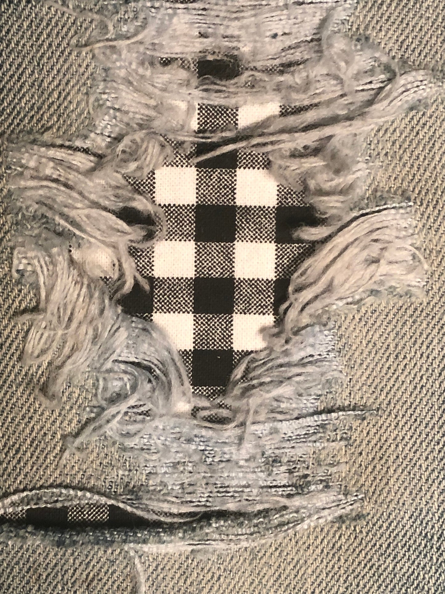 Black Gingham Check