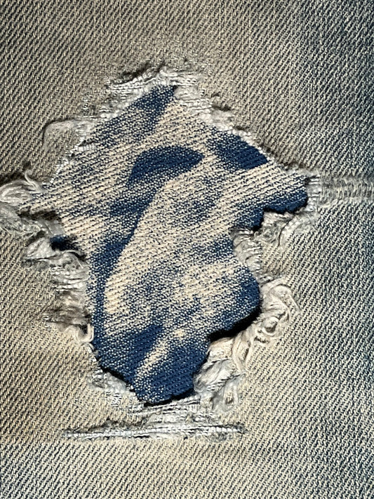 Indigo Crush Denim  (Pretty Patches)