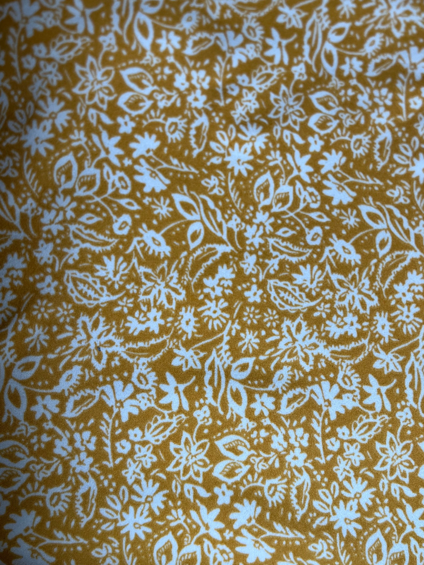 Antique Floral in Gold | STRETCH