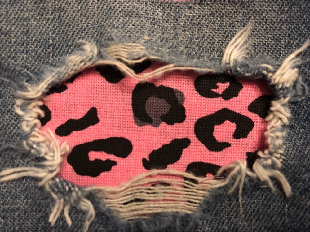 Wild Side Real Red or Pink Patches