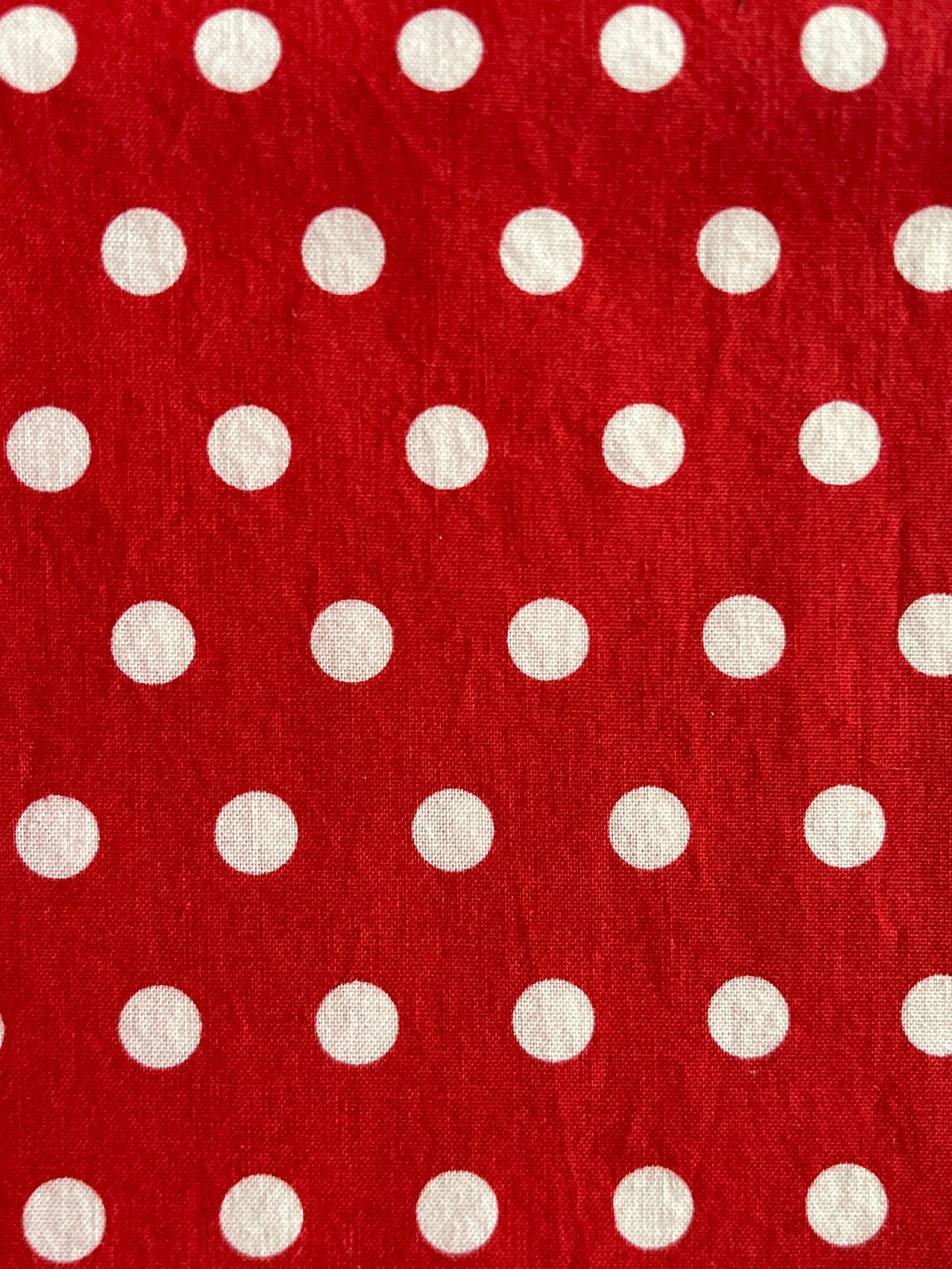 Red Polka Dot (large or small)