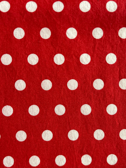 Red Polka Dot (large or small)