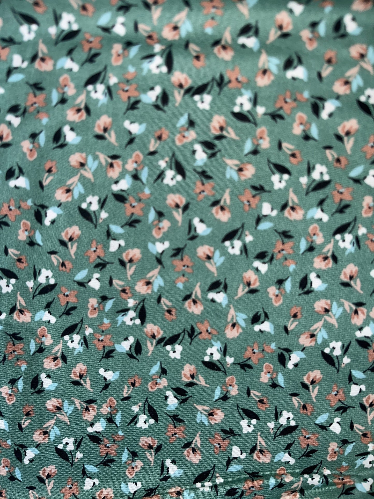 Floral on Sage