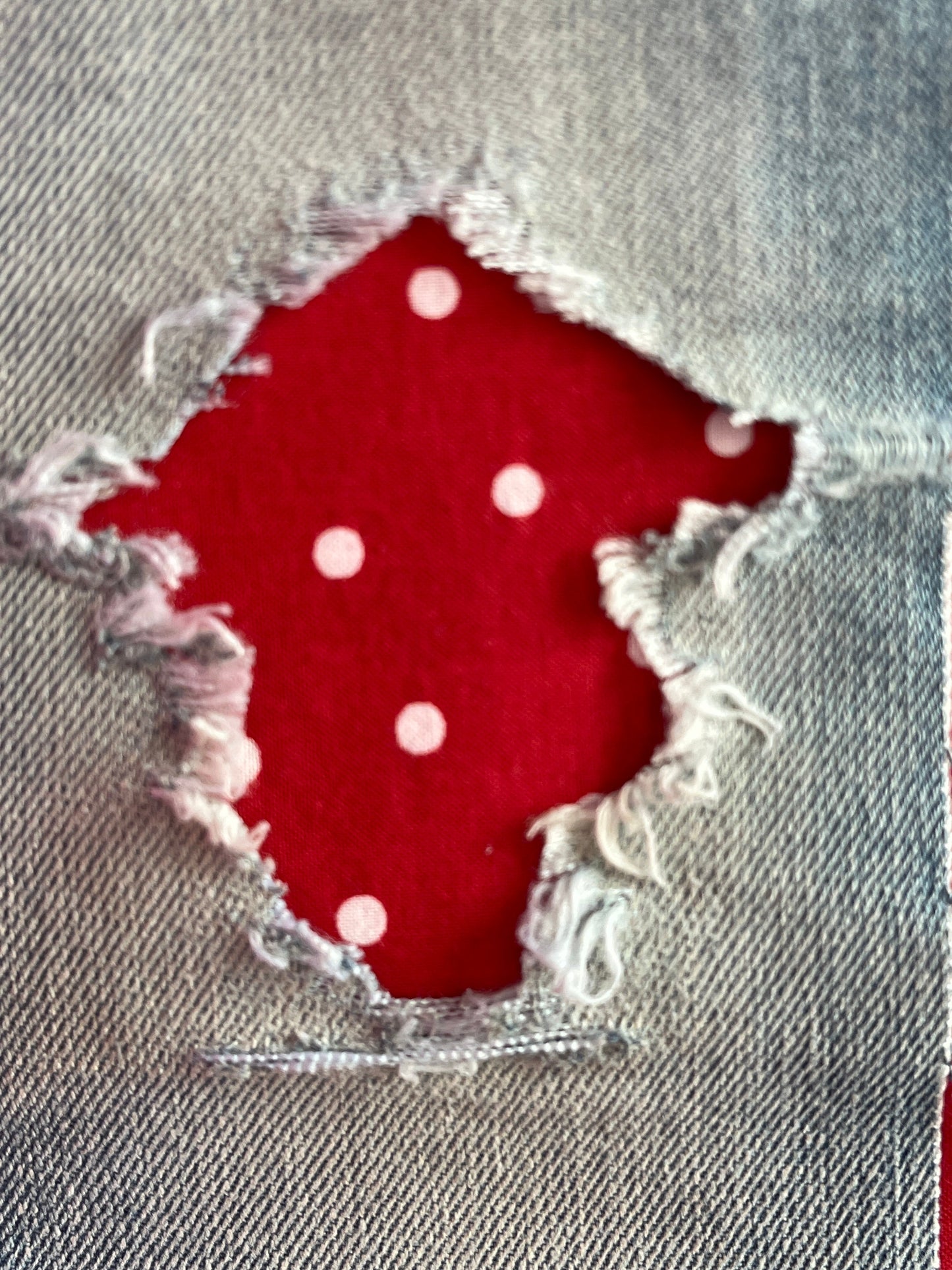 Red Polka Dot (large or small)