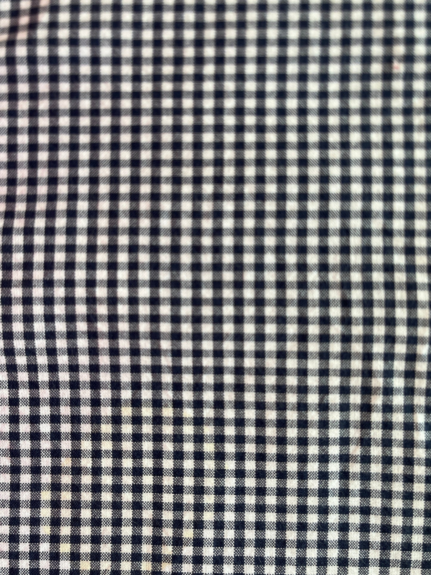 Navy Blue Gingham Check