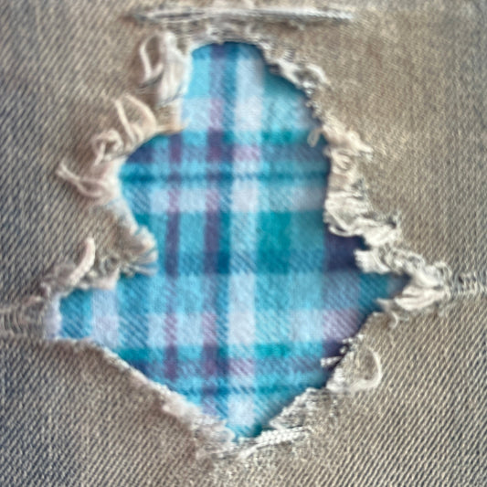 Turquoise Plaid