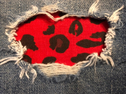 Wild Side Real Red or Pink Patches