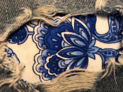Peacocks in Blue