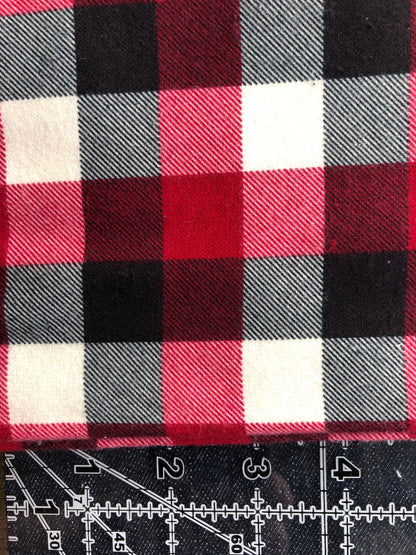 Red, White & Black Plaid
