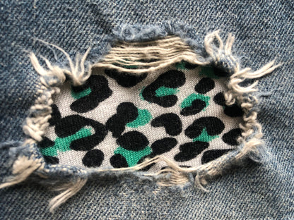 Cheetah Leopard (green) STRETCH