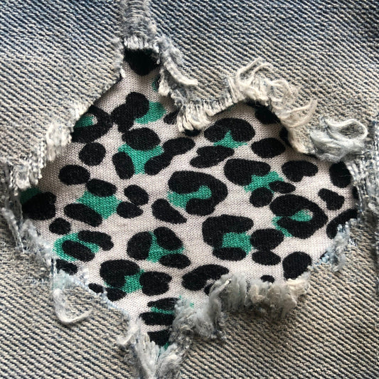 Cheetah Leopard (green) STRETCH