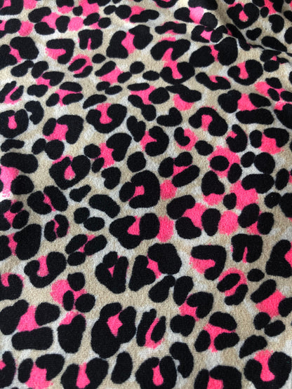 Cheetah Leopard (Hot Pink) STRETCH
