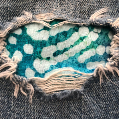 Abstract Sunflower STRETCH PATCH