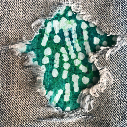 Abstract Sunflower STRETCH PATCH