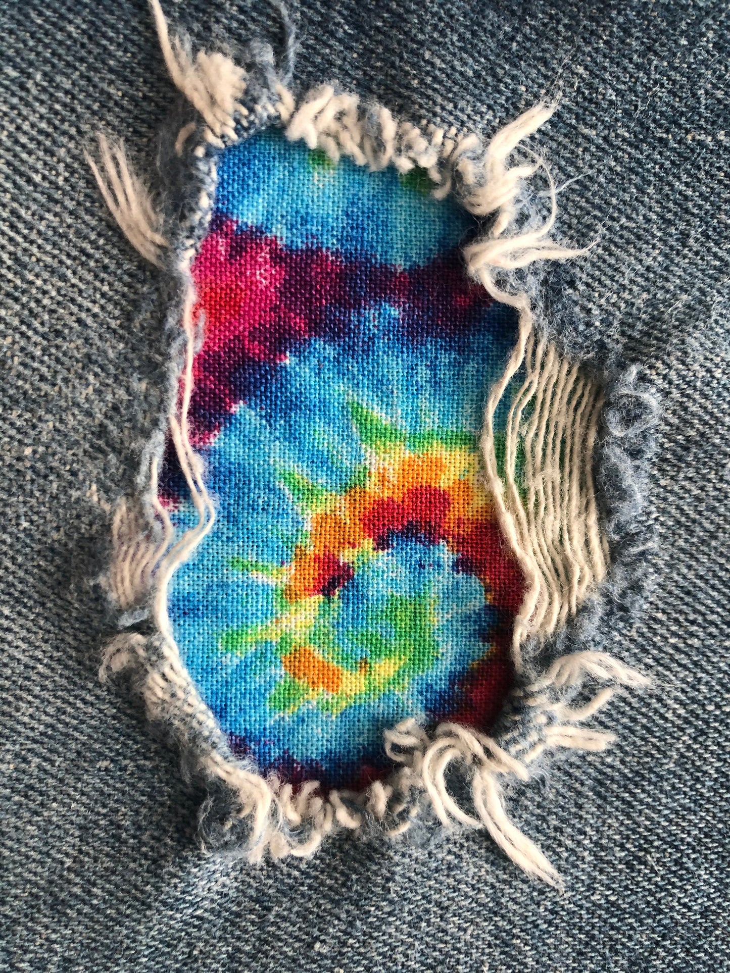 Bright Rainbow Tie Dye