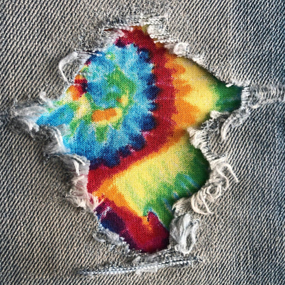 Bright Rainbow Tie Dye