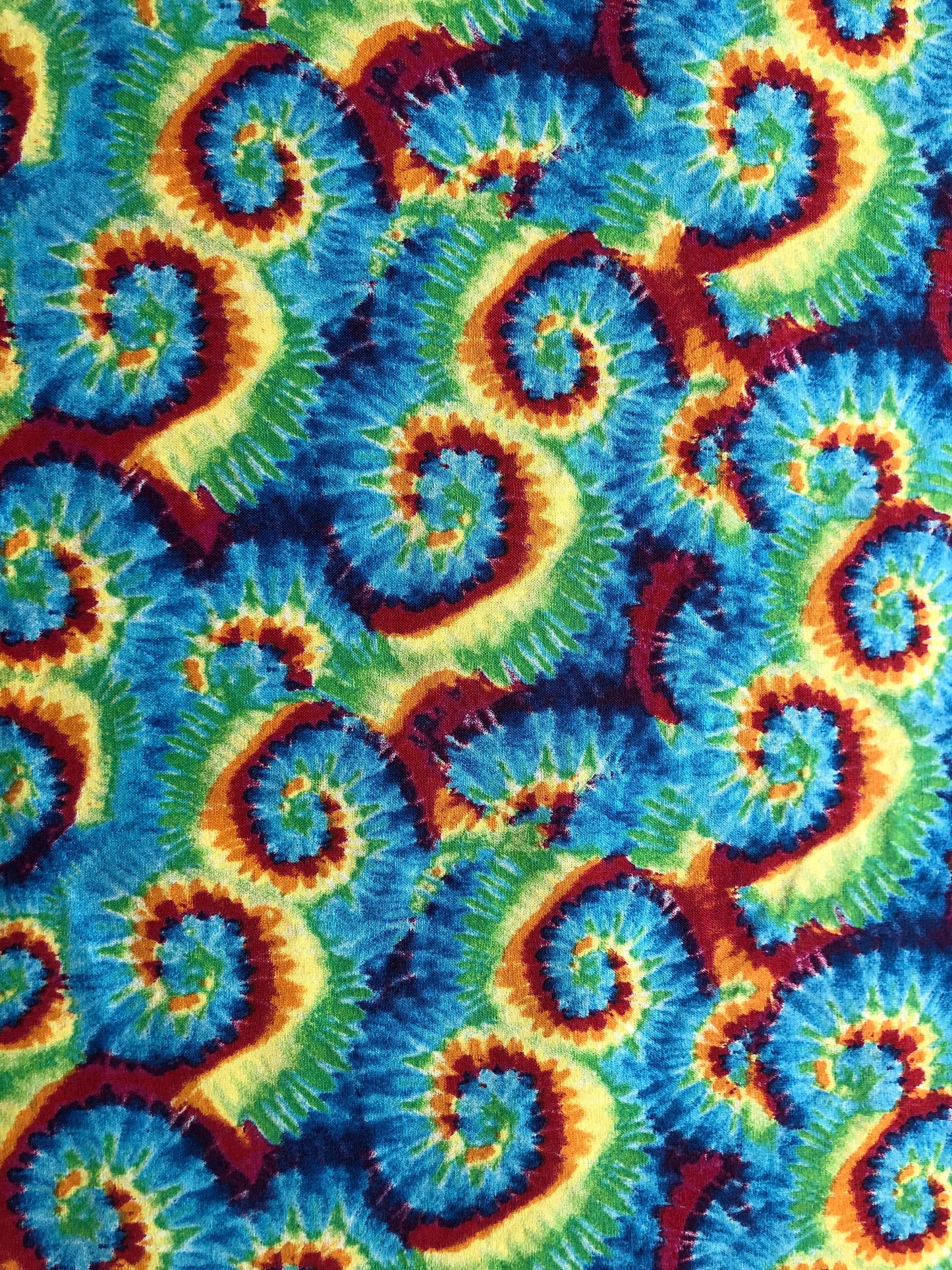Bright Rainbow Tie Dye