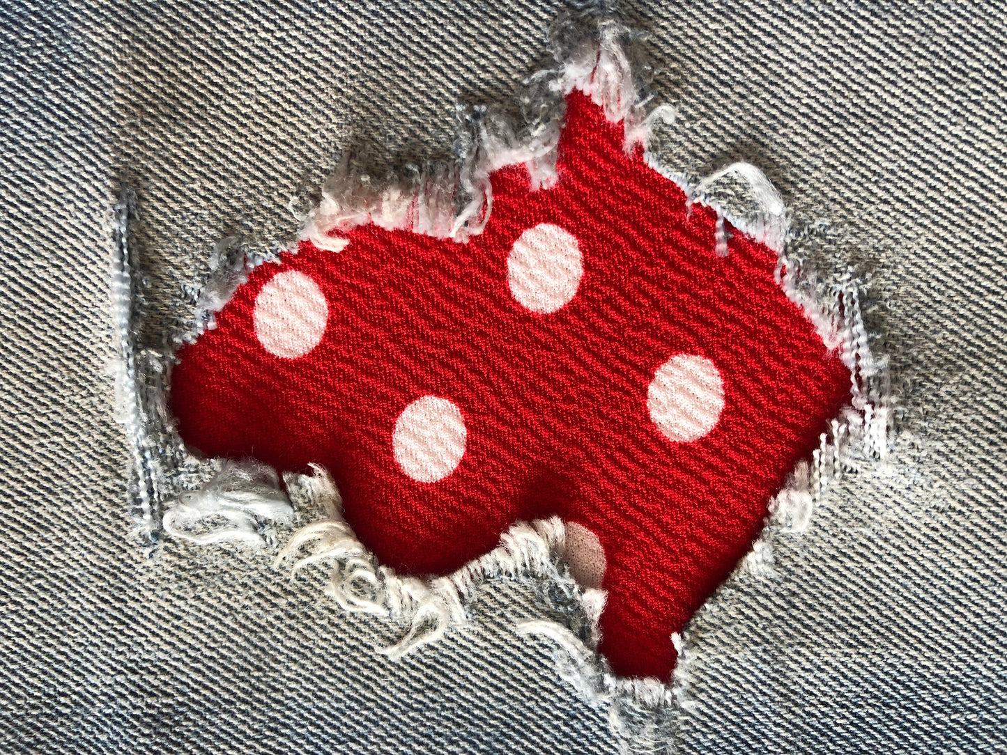 Red Polka Dot STRETCH
