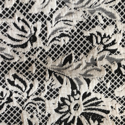 Black and White Modern Texture STRETCH with or without backing