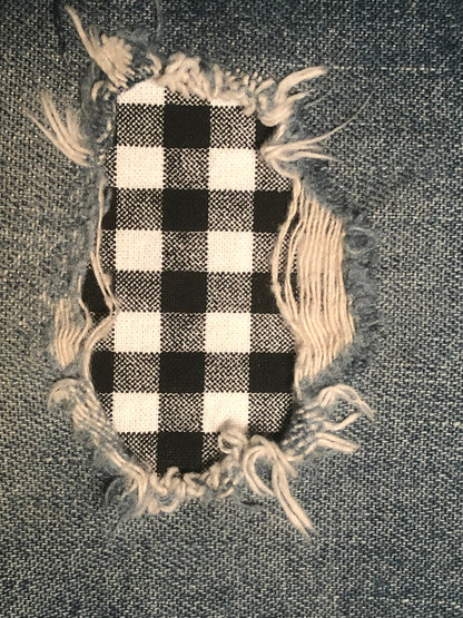 Black Gingham Check